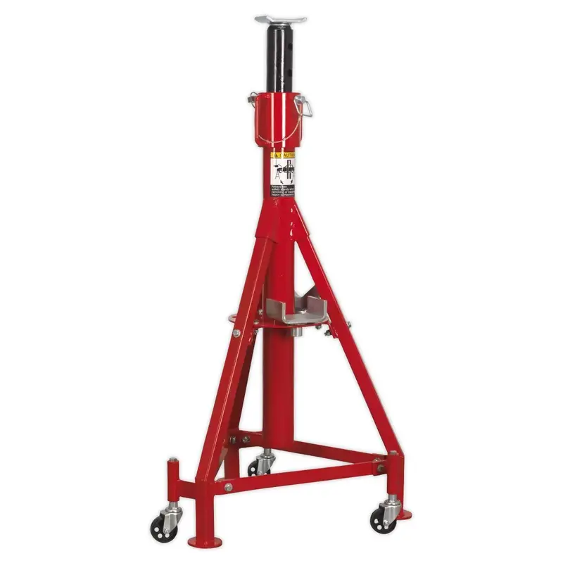 Sealey Asc50 Commercial Vehicle Support Stand – 5-Tonne Capacity, High-Level Lifting For Trucks & Buses 1