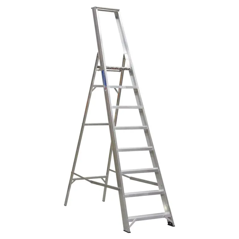 Sealey Axl8 8-Tread Industrial Aluminium Step Ladder – Lightweight & Durable 1