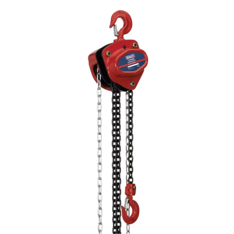 Sealey Cb1000 1-Ton Chain Block With 2.5-Meter Lift Height 1