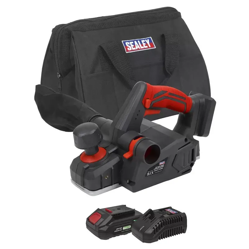 Sealey Cp20Vepkit1 20V Cordless Planer Kit – 2Ah Battery & Dedicated Charger Included 1