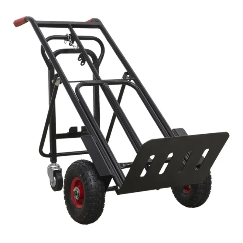 Sealey Cst989Hd Heavy-Duty 3-In-1 Sack Truck – 300Kg, Pu Tyres 1
