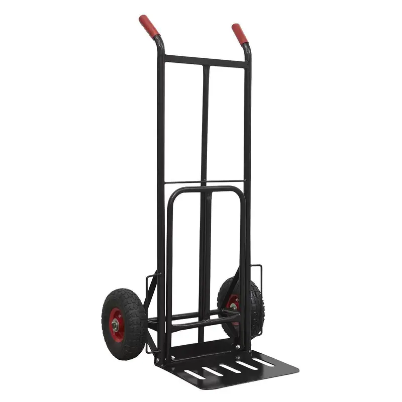 Sealey Cst990Hd Heavy-Duty Sack Truck – 300Kg Capacity With Pneumatic Pu Wheels 1