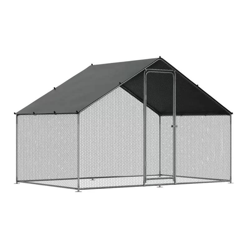 Sealey Dg278 Dellonda Chicken Run – 3×2×2M Galvanized Walk-In Pen With Weatherproof Roof 1