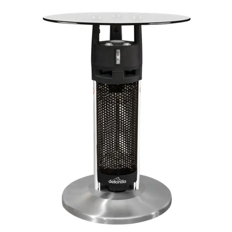 Sealey Dg62 Dellonda Heated Bistro Table – 1200W, Black & Stainless Steel 1