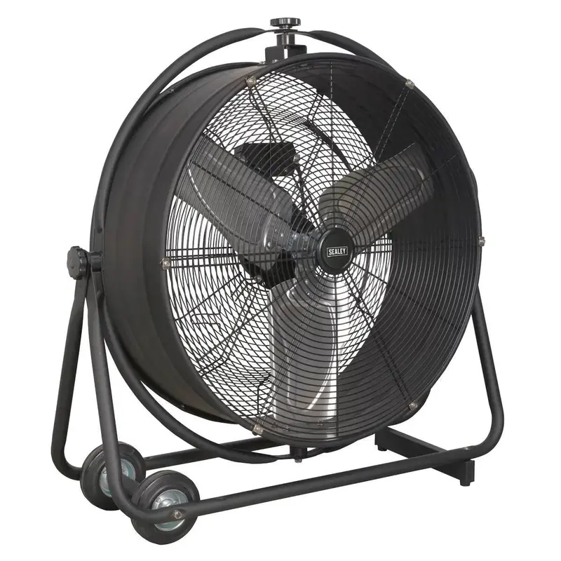 Sealey Hvf24S 24-Inch Industrial High-Velocity Orbital Drum Fan (240V) 1