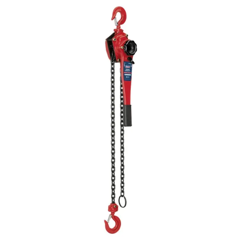 Sealey Lh1000 1000Kg Steel Lever Hoist – Manual Lifting Device 1