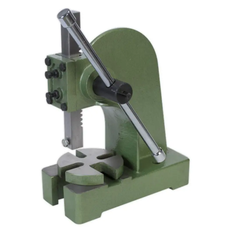 Sealey Pk1000 1-Tonne Manual Arbor Press With Cast Iron Frame 1