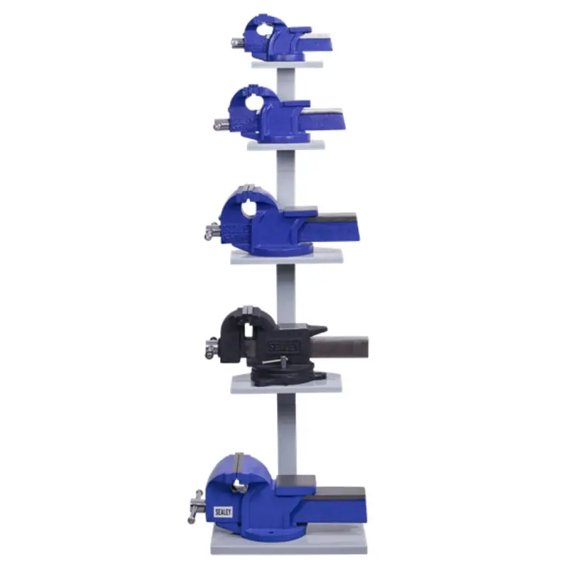 Sealey Professional Adjustable Vice Stand – Rugged Mounting Solution For Workbenches 1