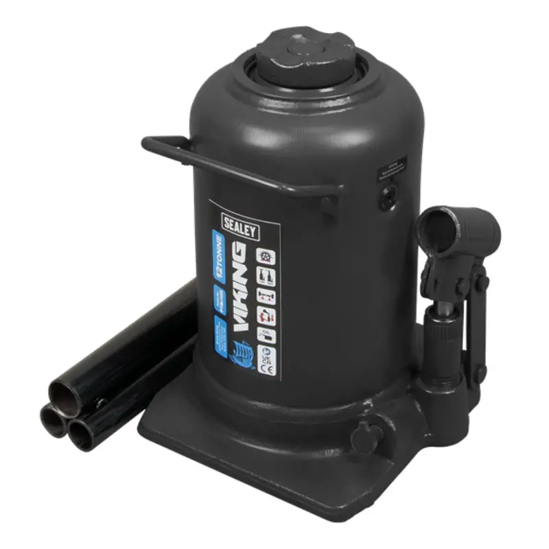 Sealey Ptbj12S 12-Tonne Hydraulic Bottle Jack With Extendable Ram 1