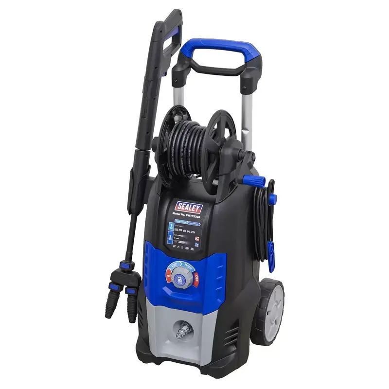 Sealey Pwtf2200 Twin-Flow Pressure Washer – 150 Bar, 810 L/Hr, 230V 1