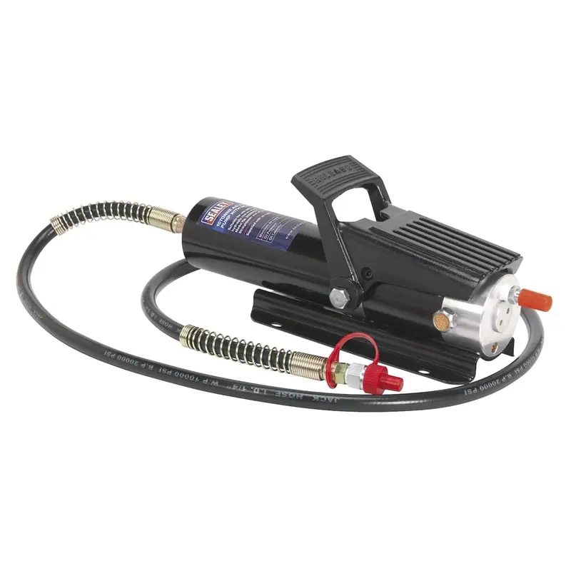 Sealey Re83/840/Cwh 10-Tonne Air-Hydraulic Pump With Integrated Hose 1