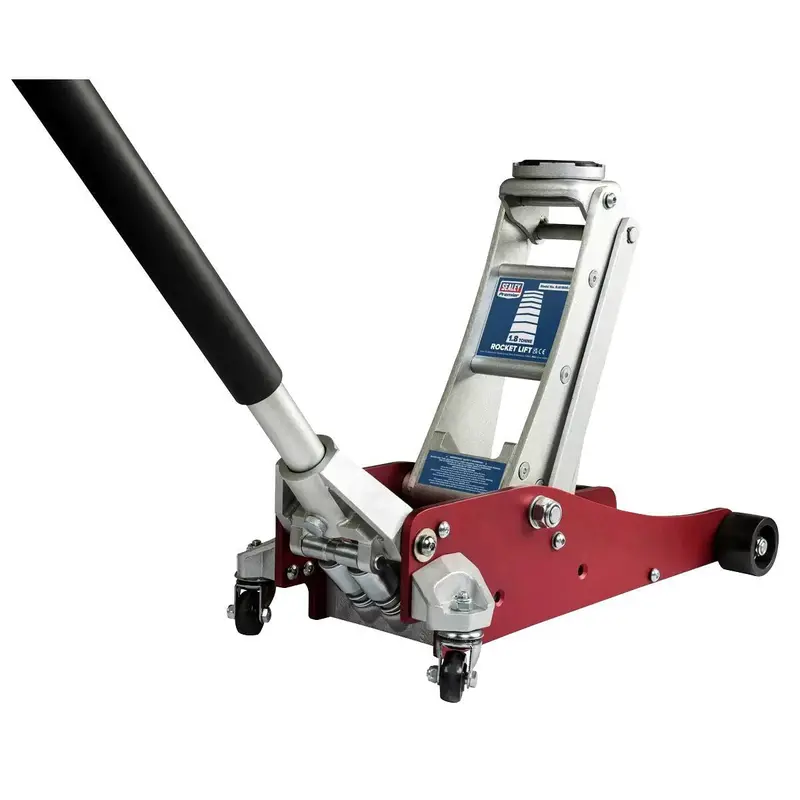 Sealey Rja1800 Aluminium Low-Profile Trolley Jack – 1.8-Ton Rocket Lift Design 1