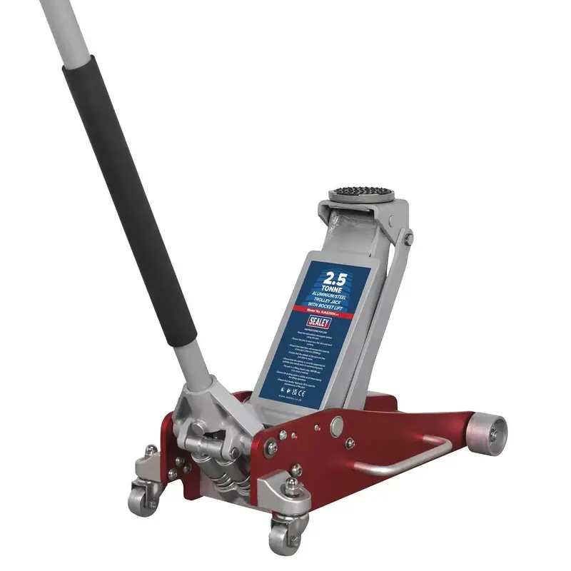 Sealey Rjas2500 Aluminium-Steel 2.5-Tonne Trolley Jack For Cars And Vans 1