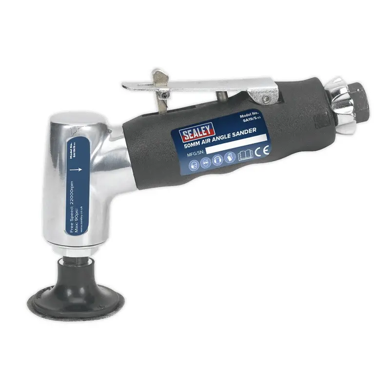 Sealey Sa19/S Compact Angled Pneumatic Sander — 50Mm Diameter 1