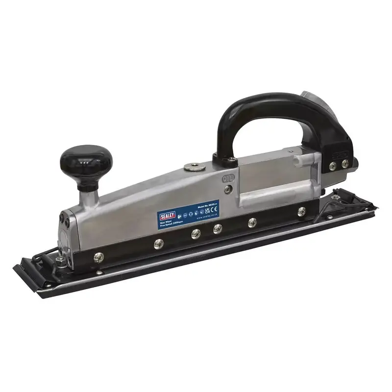 Sealey Sa32 Twin-Piston Inline Air Long-Bed Sander — 400Mm X 70Mm 1