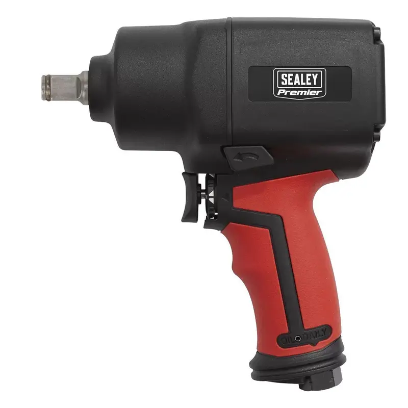 Sealey Sa6002 1/2" Square Drive Twin-Hammer Air Impact Wrench – Reliable Industrial Performance 1