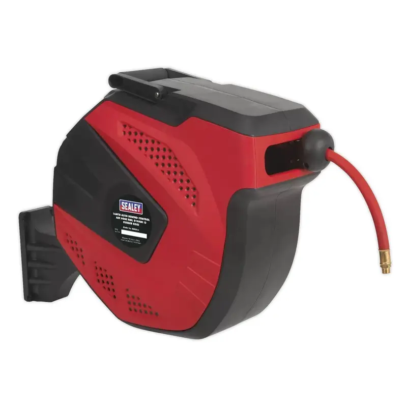 Sealey Sa822 15-Metre Auto-Rewind Air Hose Reel — Ø10Mm Internal Diameter 1
