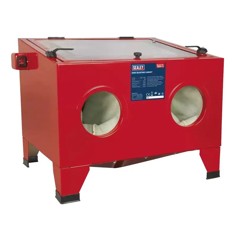 Sealey Sb951 Manual Shot Blasting Cabinet With Blast Gun 1