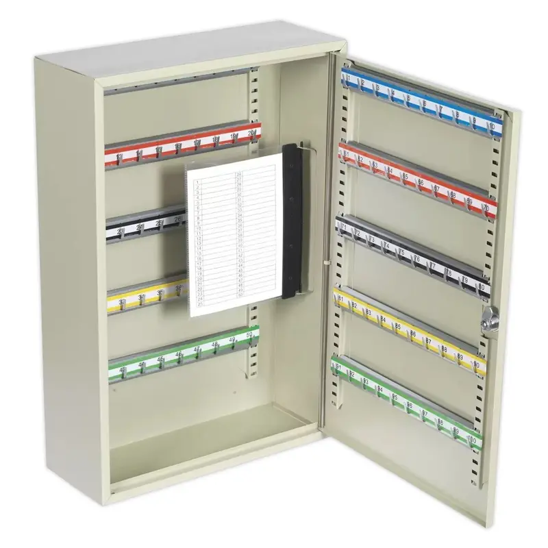 Sealey Skc100D Deep-Draw Key Cabinet – Compact 100-Key Storage Solution 1