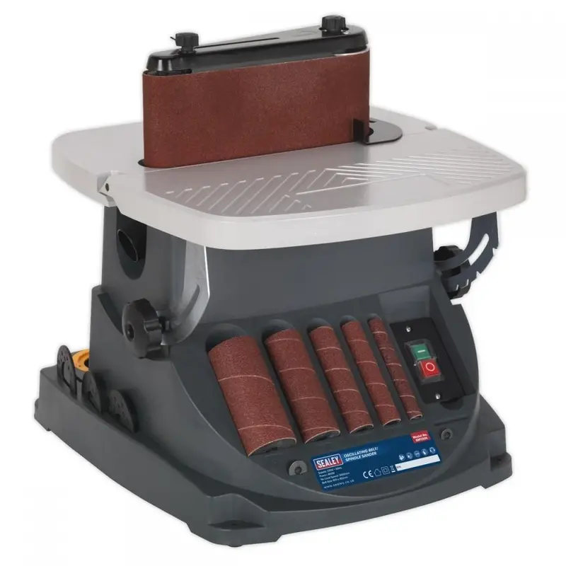 Sealey Sm1300 Oscillating Belt And Spindle Sander — 230V 1