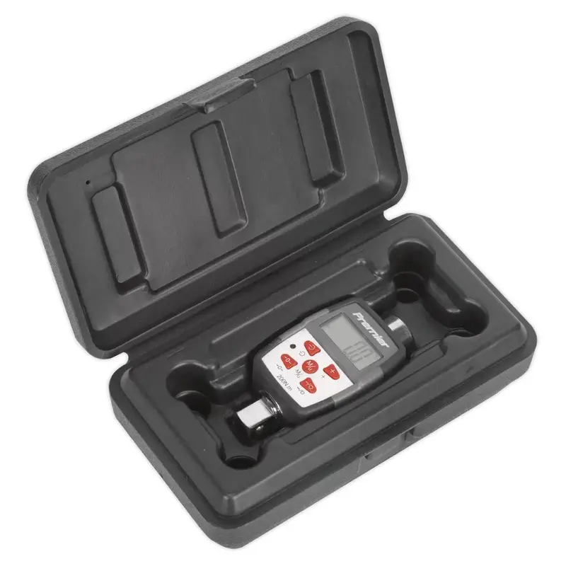 Sealey Stw291 Digital Torque Adapter With Angle Measurement – 1/2" Drive, 20–200 Nm 1