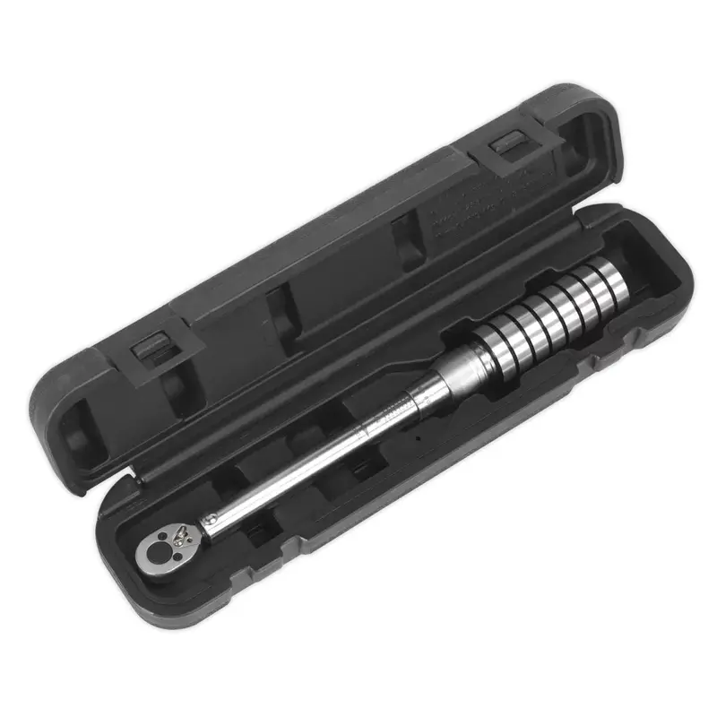 Sealey Stw702 Micrometer-Style Torque Wrench – 3/8" Square Drive 1