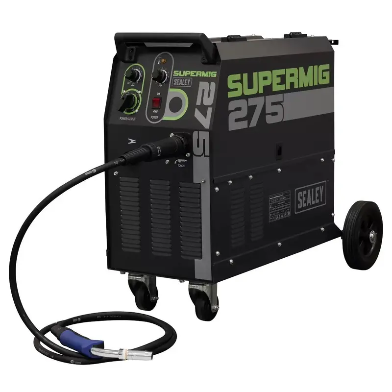 Sealey Supermig275 Professional 270A Mig Welder – 230V, Binzel Euro Torch 1