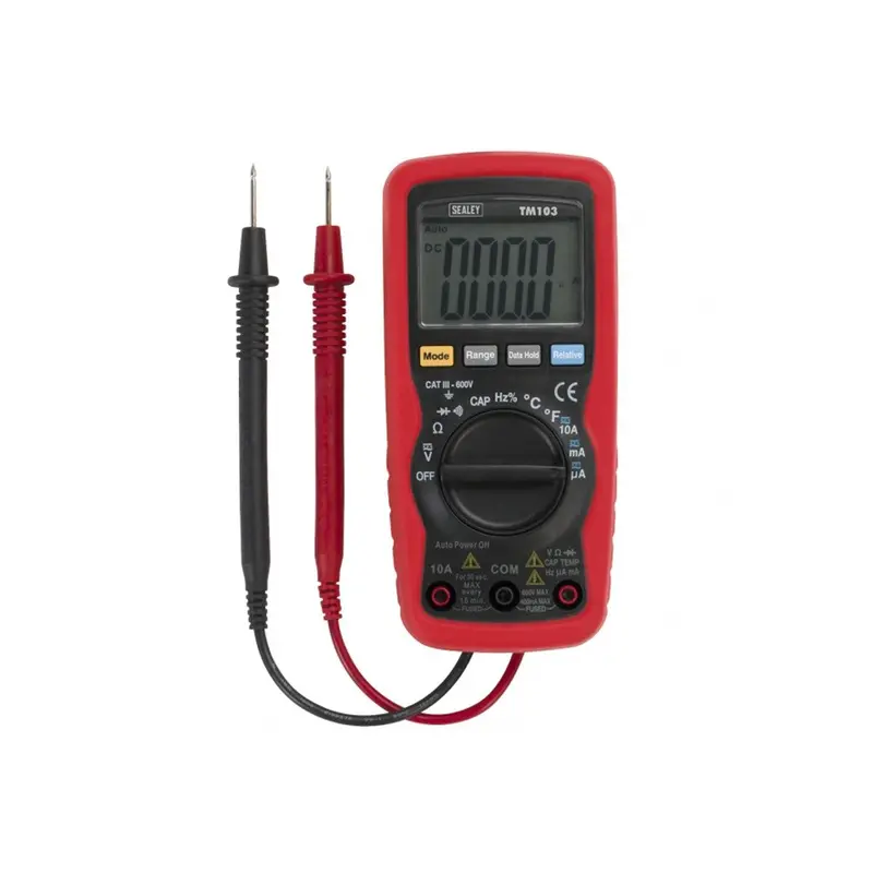 Sealey Tm103 Professional 11-Function Auto-Ranging Digital Multimeter 1