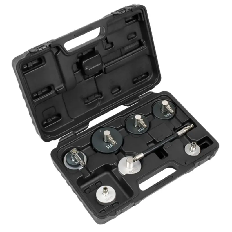 Sealey Vs0204C 7-Piece Brake And Clutch Bleeder Cap Kit 1