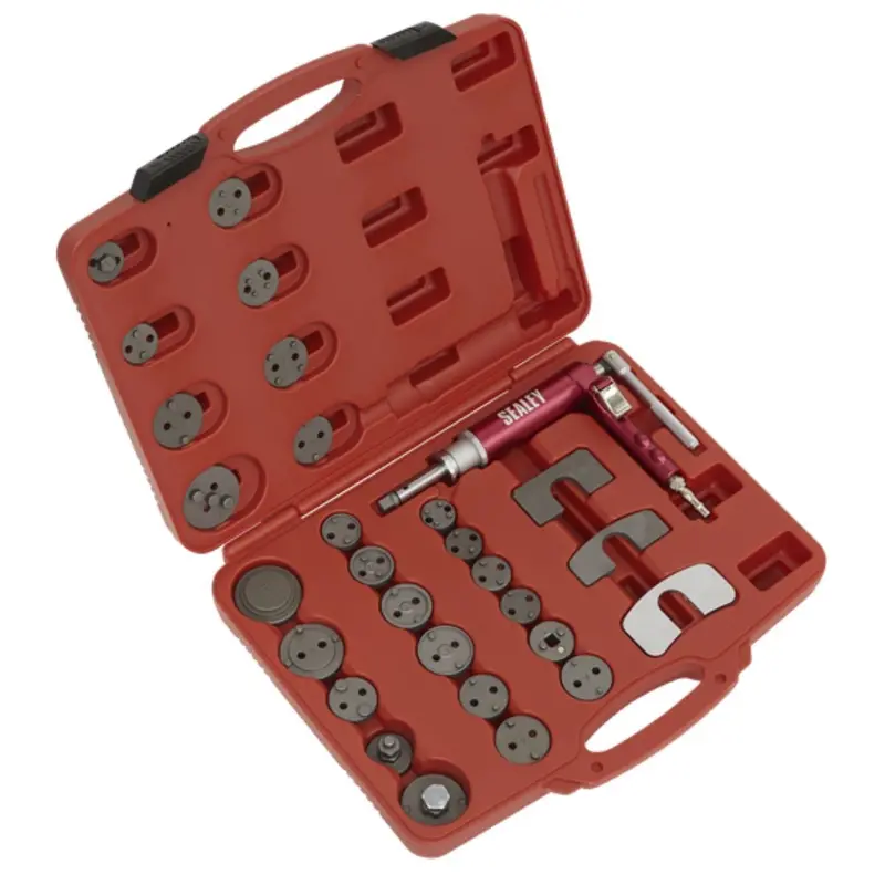 Sealey Vs0286 29-Piece Pneumatic Brake Caliper Wind-Back Tool Kit 1