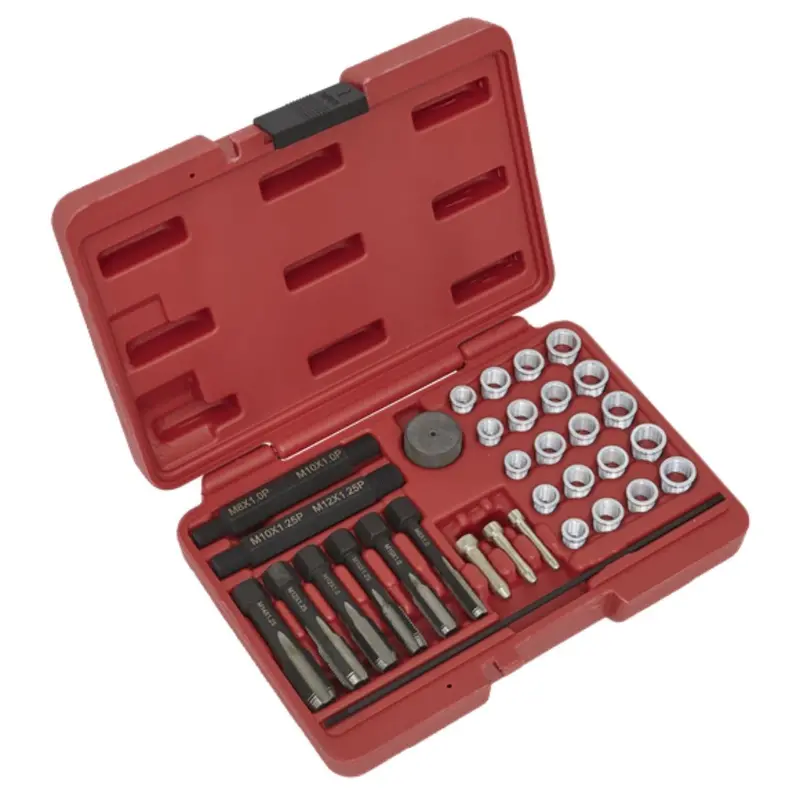 Sealey Vs311 Glow Plug Thread Repair Kit – 33-Piece 1