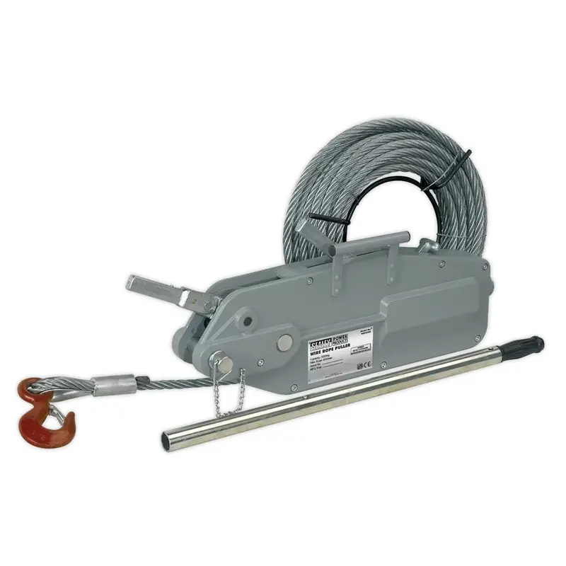 Sealey Wrp3200 3200Kg Capacity Wire Rope Puller 1