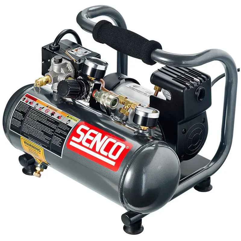 Senco Pc1010 Compact Air Compressor – 1/2 Hp, 1-Gallon, 230V For Finish & Trim Work (Pc1010Uk2) 1