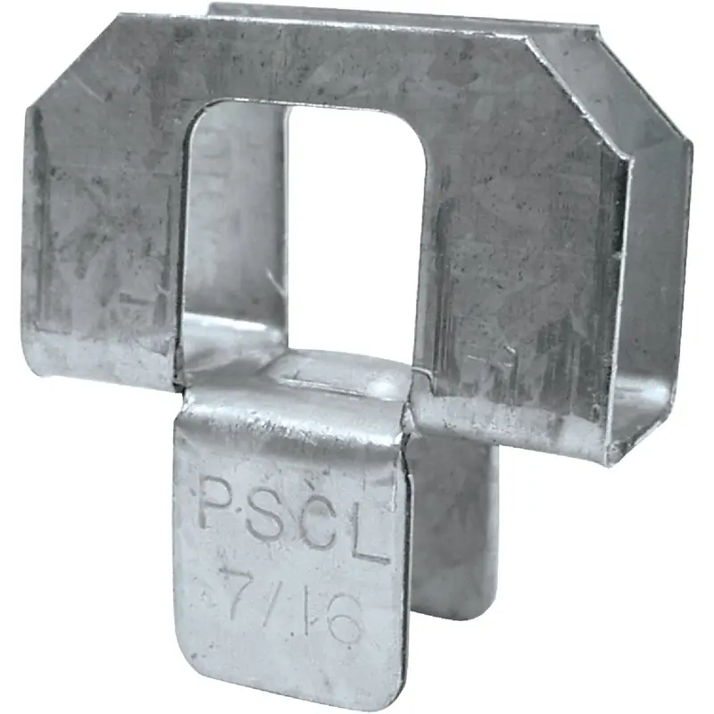Simpson Strong-Tie Galvanized Plywood Clip – 7/16-Inch, 20-Gauge Steel Fastener 1