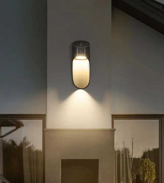 Solar Wall Washer Light – Wide-Angle Architectural Grazing Light 1