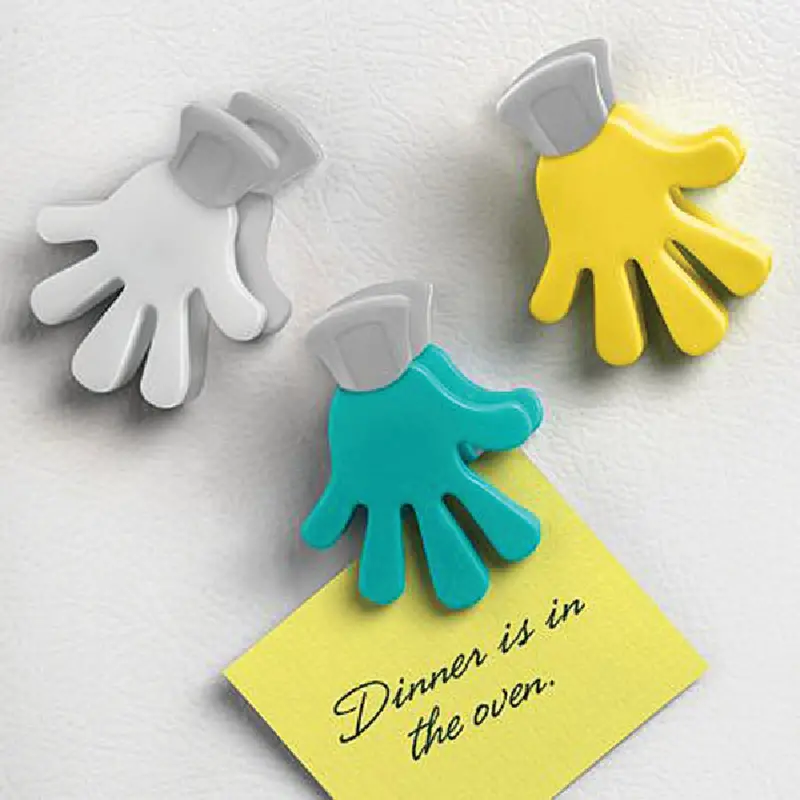 Spectrum Handi Magnetic Clips – Hand-Shaped, Reusable, 3-Piece Set 1