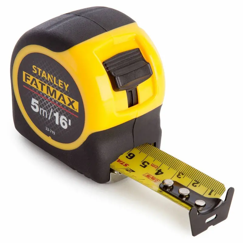 Stanley Fatmax Tape Measure – 5M Armor-Coated Blade (32Mm Width, Sta033719) 1
