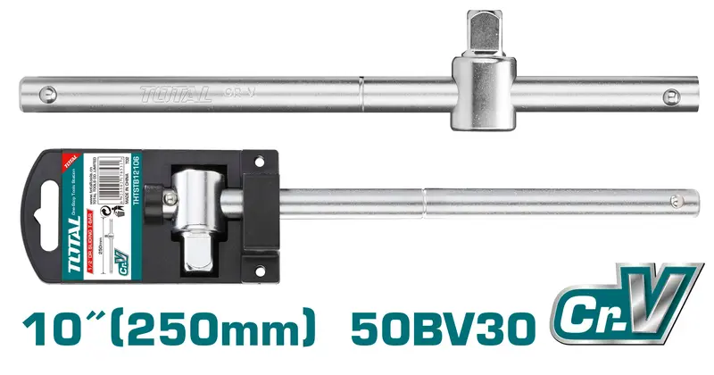 Total 1/2-Inch Sliding T-Bar Handle – Model Thtstb12106 1