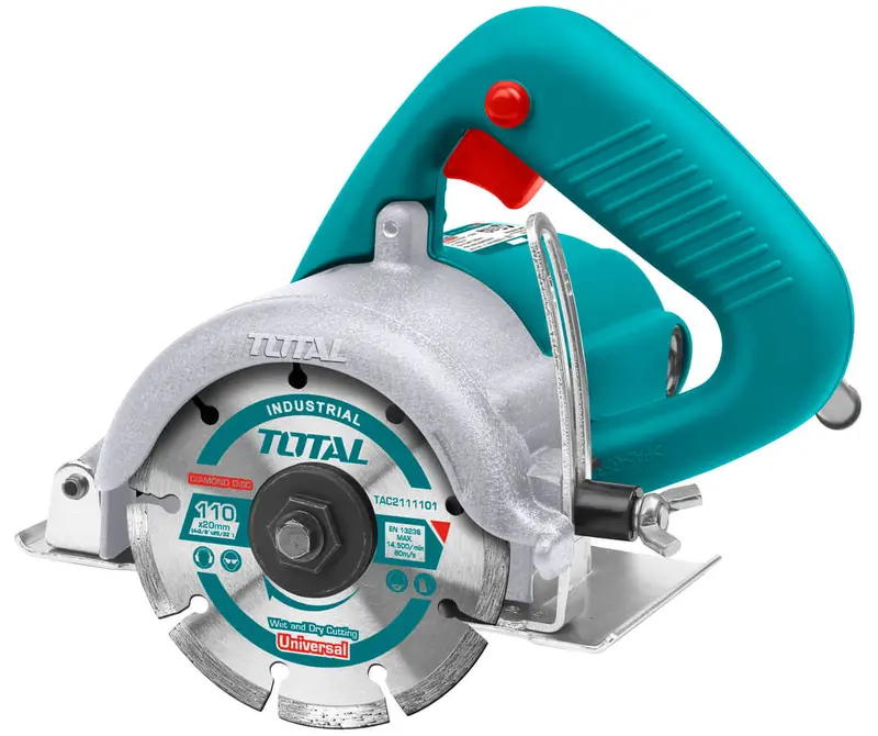 Total 1400W Marble & Stone Cutting Saw – Wet/Dry Capability 1