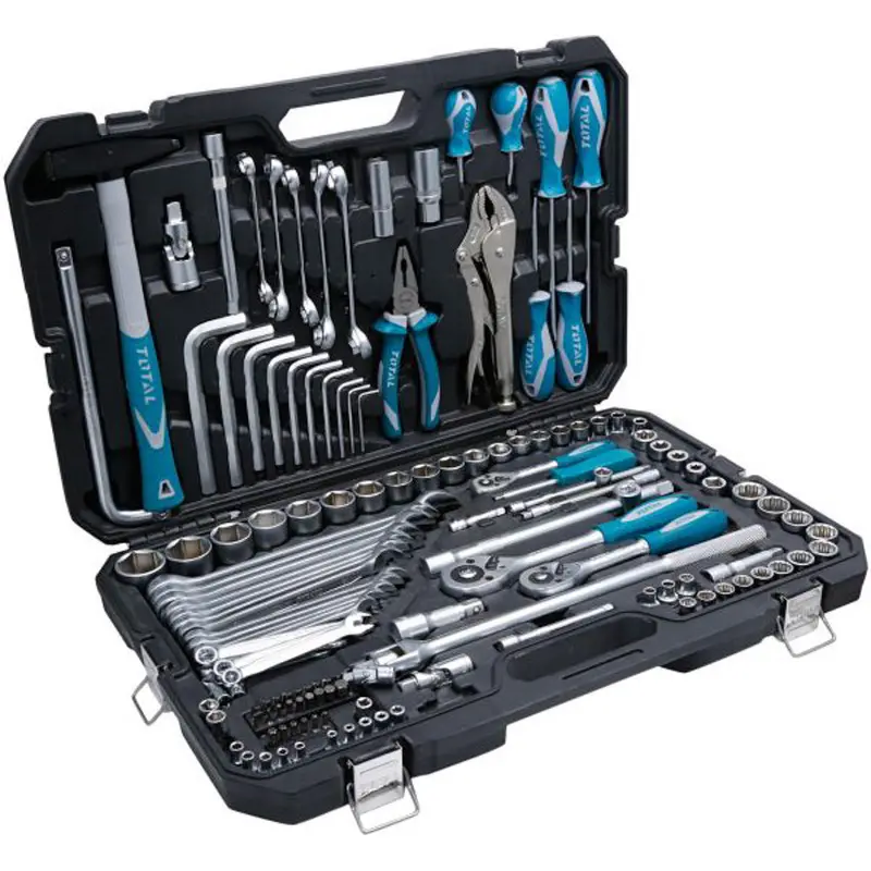 Total 142-Piece Combination Tool Set – Thkthp21426 1
