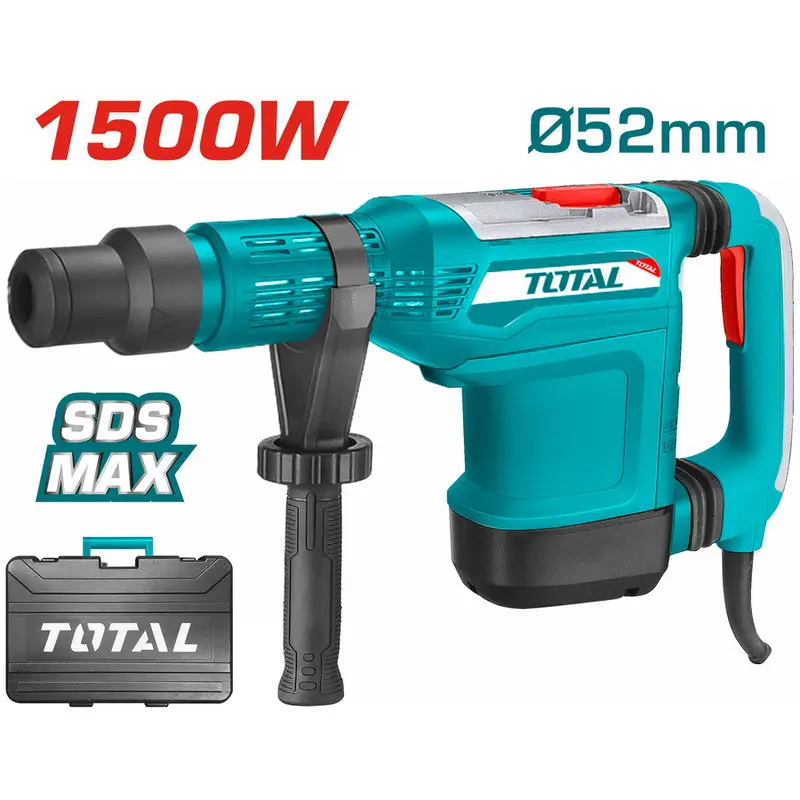 Total 1500W 32Mm Sds-Plus Rotary Hammer – Th115526 1