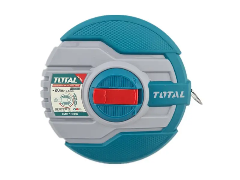 Total 20-Meter Fiberglass Tape Measure – Lightweight & Durable – Tmtf13206 1