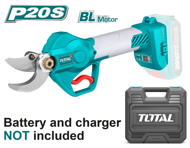 Total 20V Brushless Cordless Pruner – Straight Shear Gauge Trimmer 1