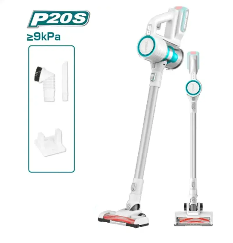 Total 20V Compact Lithium-Ion Vacuum – 0.8L Dust Capacity 1