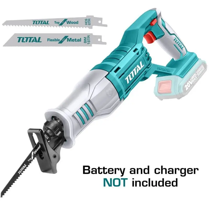 Total 20V Cordless Reciprocating Saw – Fast Demolition & Cutting 1