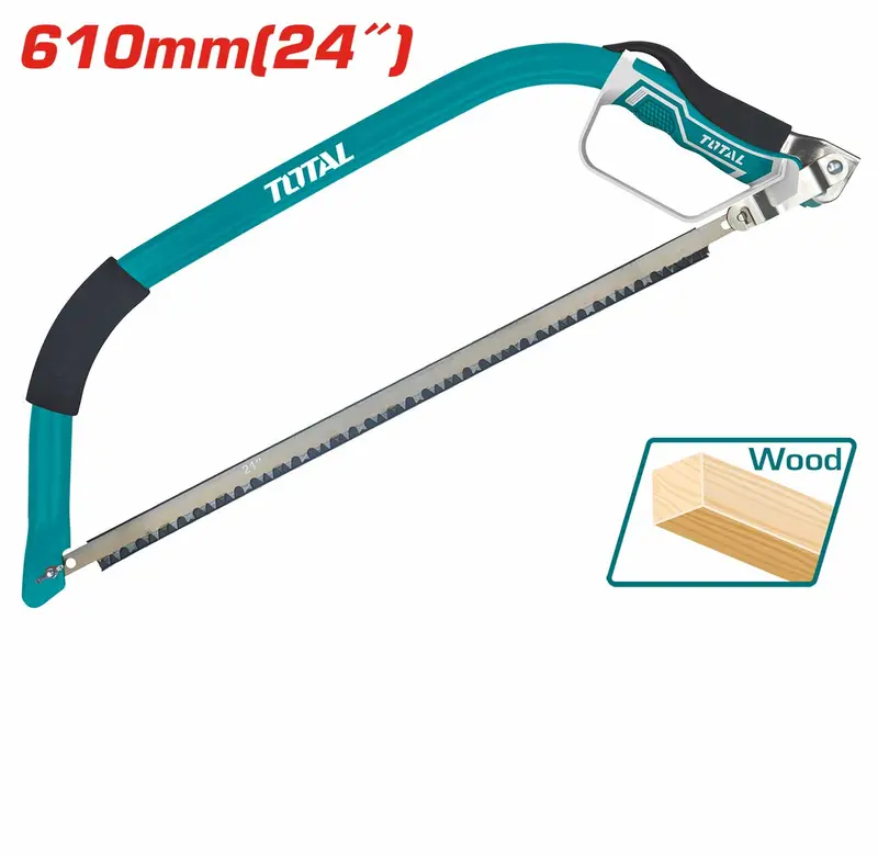Total 24-Inch Bow Saw With Replaceable Blade – Tht59241 1