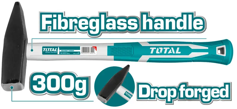 Total 300G Precision Machinist Hammer Tht713006 1