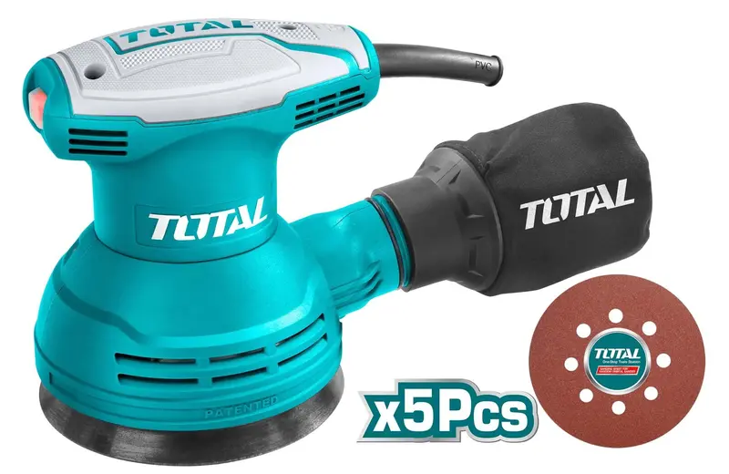 Total 320W 125Mm Rotary Sander – Tf2031256 1