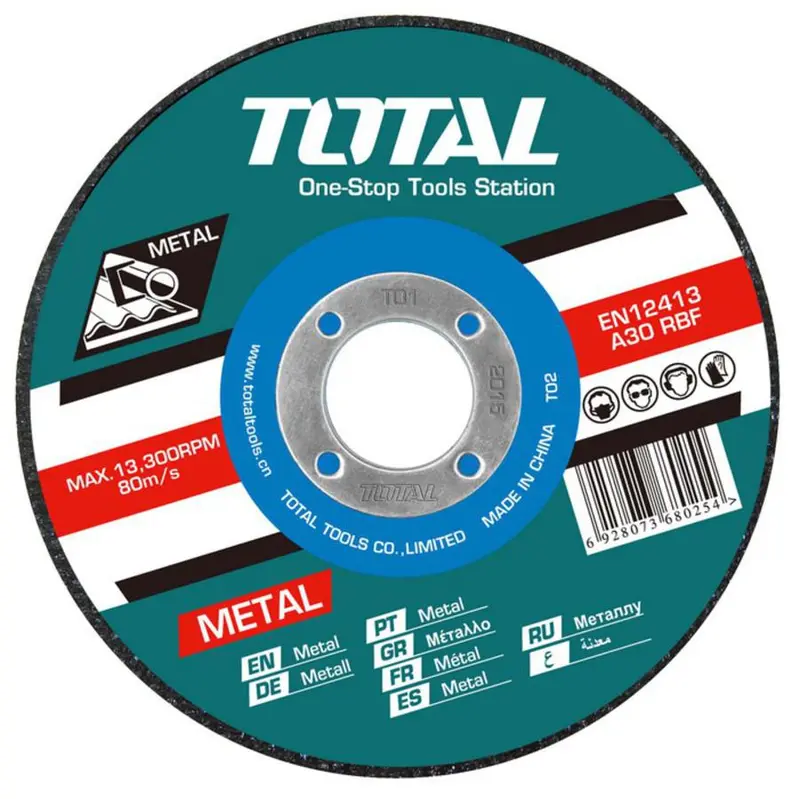 Total 355Mm (14") Abrasive Metal Cutting Disc Tac2213551 1