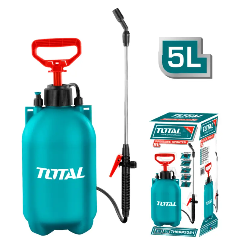 Total 5-Litre Pressure Sprayer – Backpack-Style Garden Spray Tank Thspp30502 1